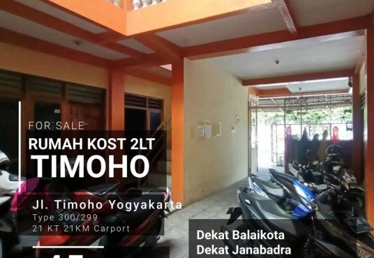 Dijual Rumah Kost Timoho