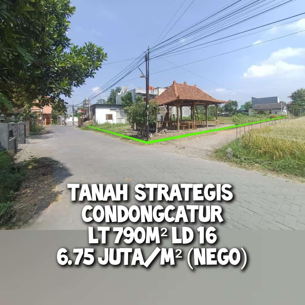 Tanah Strategis di Condongcatur