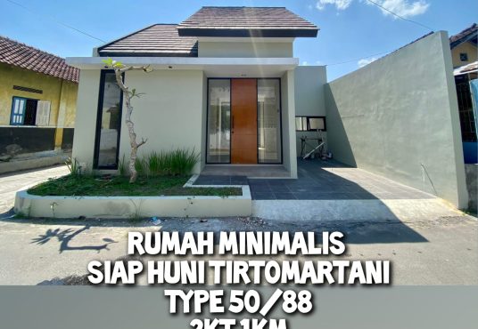 Rumah Siap huni di Tiromartani Kalasan Sleman