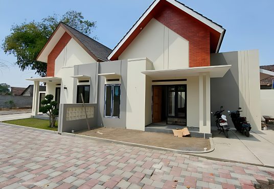 Rumah Baru Cantik Modern Scandinavian di Wedomartani