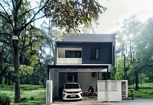 Rumah 2 Lantai Desain Modern utara Jogjabay