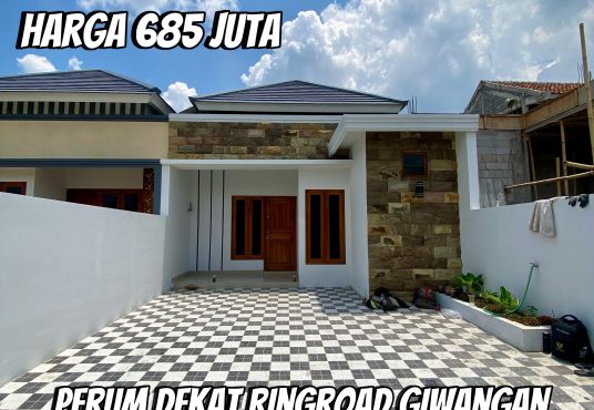 Rumah Siap huni di Puri Ismail dekat Giwangan