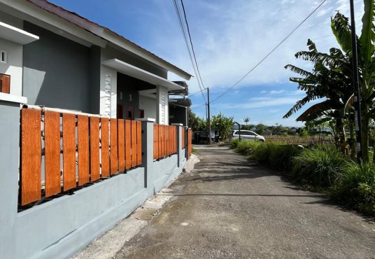 Rumah Baru Siap Huni Sejuk View Sawah di Berbah