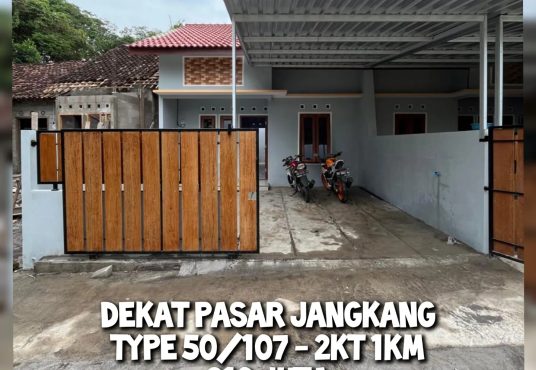 Rumah Minimalis MURAH dekat Pasar Jangkang Timur jakal km 12