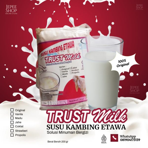 Susu Kambing Etawa Trust Milk Original