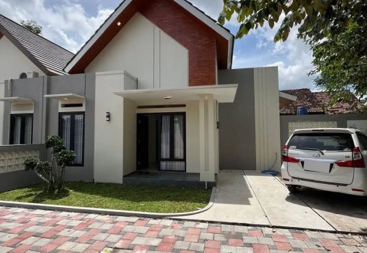 Rumah Baru Scandinavian Siap Huni di utara Tajem dekat Budi Mulia