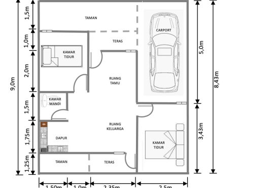 Griya Tamanan Indah - Rumah Desain Mewah dekat Kampus UAD Giwangan