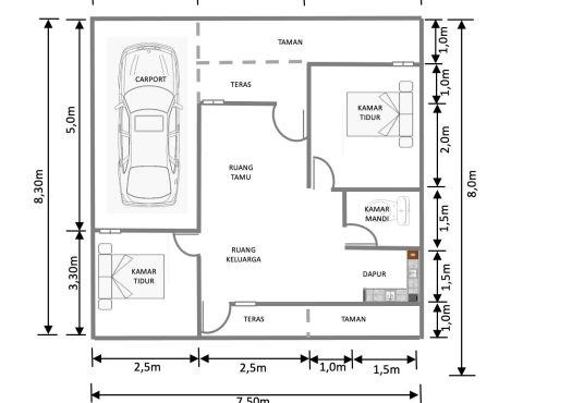 Griya Tamanan Indah - Rumah Desain Mewah dekat Kampus UAD Giwangan