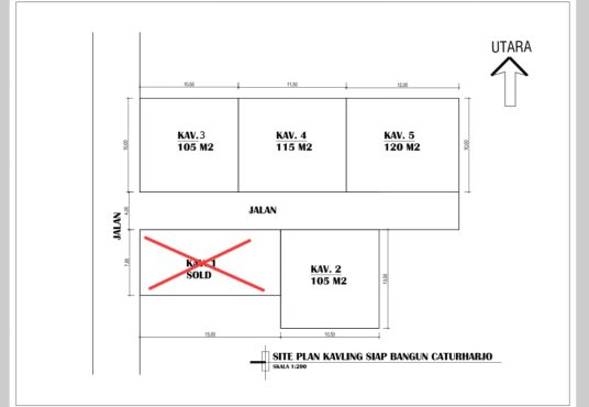 Rumah Modern Minimalis dekat RSUD Sleman