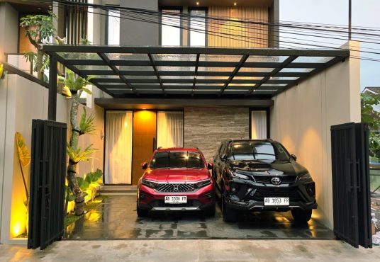 Rumah Modern 2 Lantai Kontemporer dekat Jogjabay