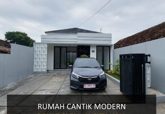 Rumah Cantik Modern dekat Sleman City Hall
