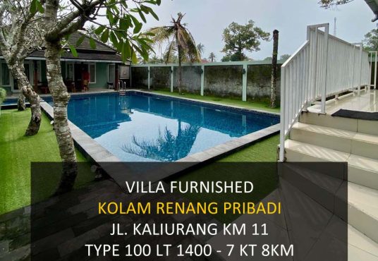 Villa Luas dengan Kolam Renang di Jakal km 11 dekat UII