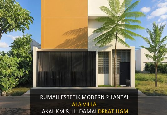 Rumah Villa Jl. Damai dekat UGM