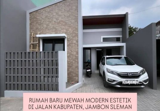 Rumah Baru Modern Estetik di Lokasi Strategis! Dekat UTY & RSA UGM