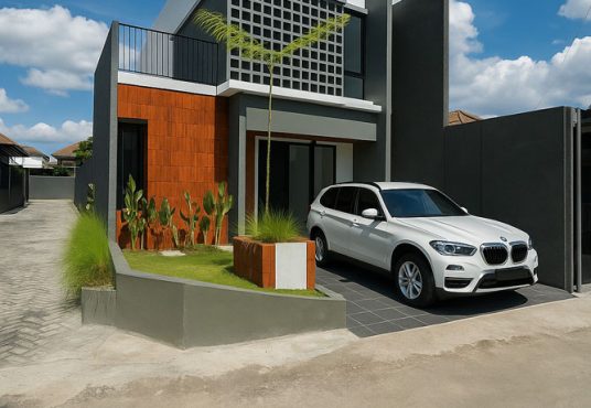 Rumah Cantik Modern Naturalis Estetik 2 Lantai di Sewon dekat Kampus ISI