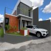 Rumah Cantik Modern Naturalis Estetik 2 Lantai di Sewon dekat Kampus ISI