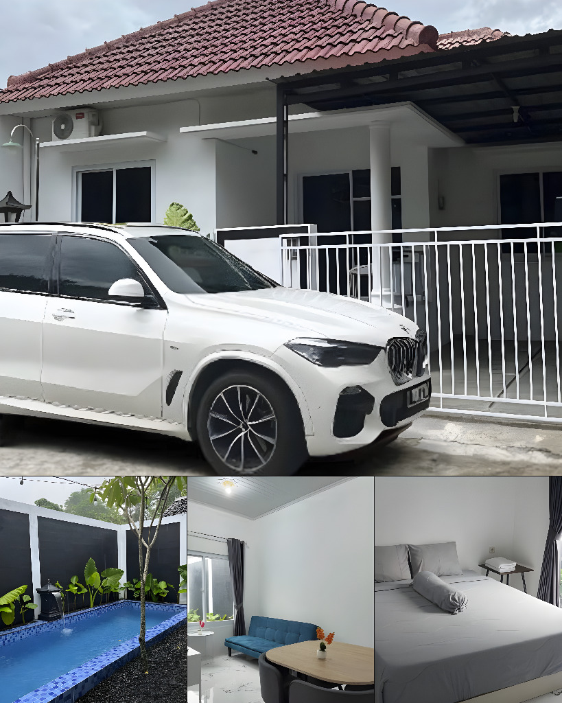 Villa Furnished Kolam Renang di Berbah