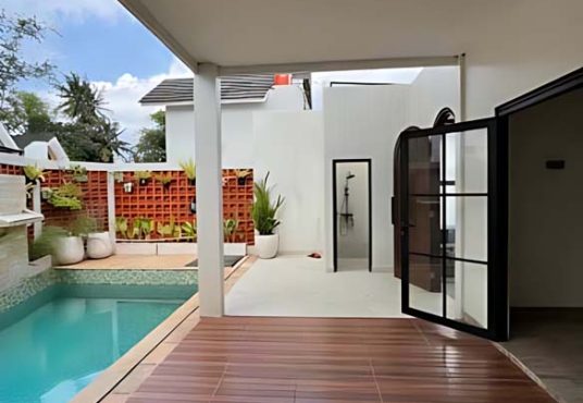 Villa Estetik Modern 2 Lantai dengan Private Pool di Turi Sleman