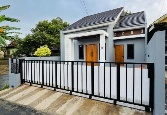 Rumah Baru Cantik Minimalis Unit Hook Siap Huni di Jalan Godean KM 9 Sleman