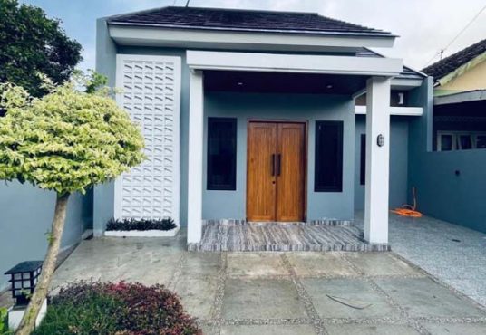 Rumah Baru Cantik Minimalis Unit Hook Siap Huni di Jalan Godean KM 9 Sleman