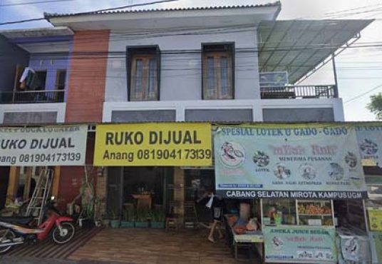 Dijual Ruko 2 Lantai Strategis Tepi Aspal Dalam Ringroad Area Maguwo