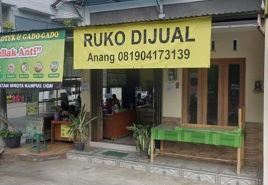 Dijual Ruko 2 Lantai Strategis Tepi Aspal Dalam Ringroad Area Maguwo
