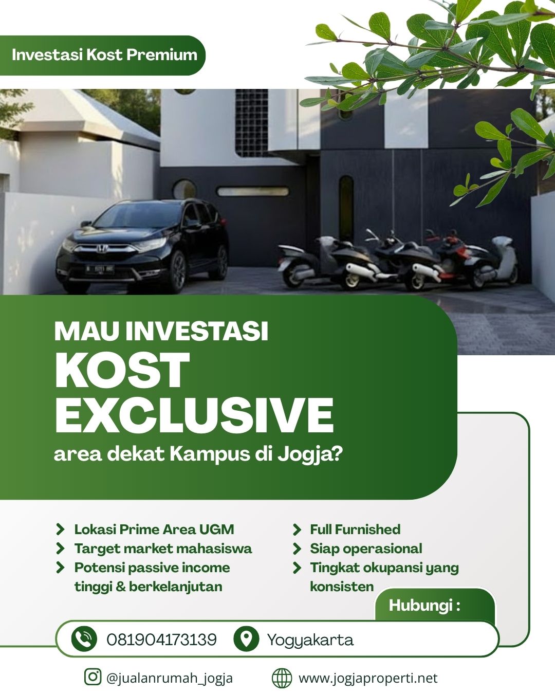 Kost Excluisve Jogja