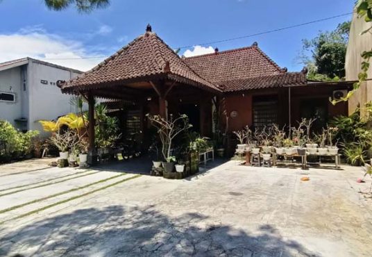 Rumah Joglo Tanah Luas Lingkungan Sejuk dan Asri di Jakal km 15 Bendosari Pakem