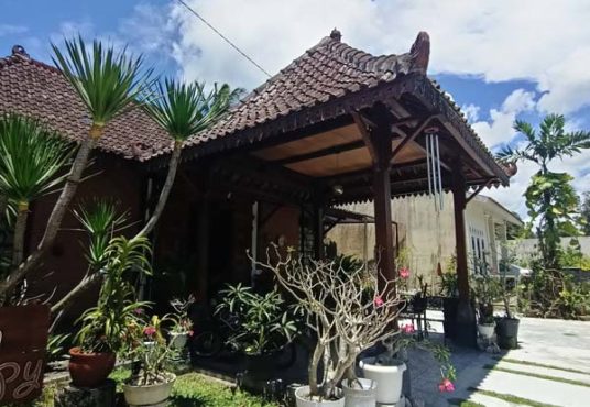 Rumah Joglo Tanah Luas Lingkungan Sejuk dan Asri di Jakal km 15 Bendosari Pakem