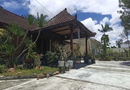Rumah Joglo Tanah Luas Lingkungan Sejuk dan Asri di Jakal km 15 Bendosari Pakem