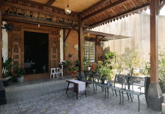 Rumah Joglo Tanah Luas Lingkungan Sejuk dan Asri di Jakal km 15 Bendosari Pakem