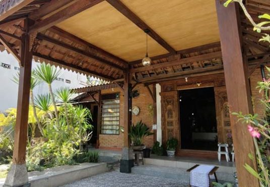 Rumah Joglo Tanah Luas Lingkungan Sejuk dan Asri di Jakal km 15 Bendosari Pakem