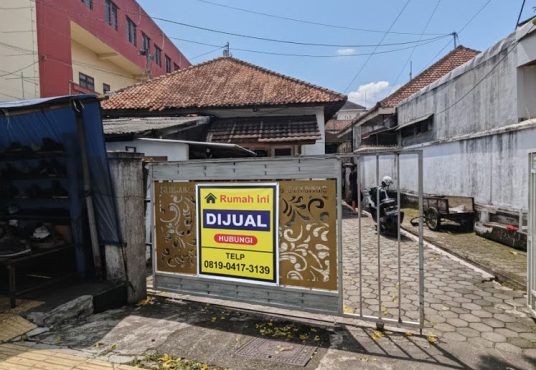 RUMAH + TANAH STRATEGIS DIJUAL DI JL. HAYAM WURUK BELAKANG MALIOBORO