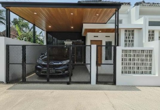 Rumah Limasan Modern Lingkungan Cluster Utara Pasar Godean