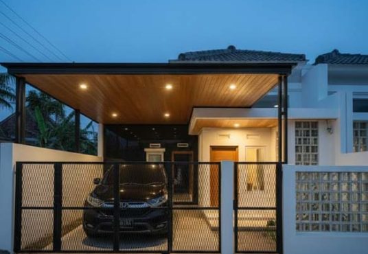 Rumah Limasan Modern Lingkungan Cluster Utara Pasar Godean
