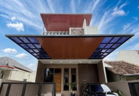 Rumah mewah 2 lantai kontemporer modern full furnished di Condongcatur