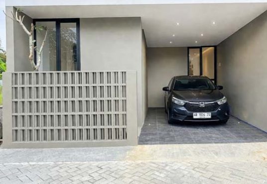 Rumah Baru Konsep Industrial Modern Dekat UGM & UII