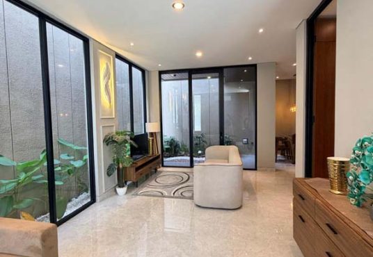 Rumah Baru Mewah 2 Lantai Kontemporer Full Furnished Jalan Kaliurang Km 9 Bakungan