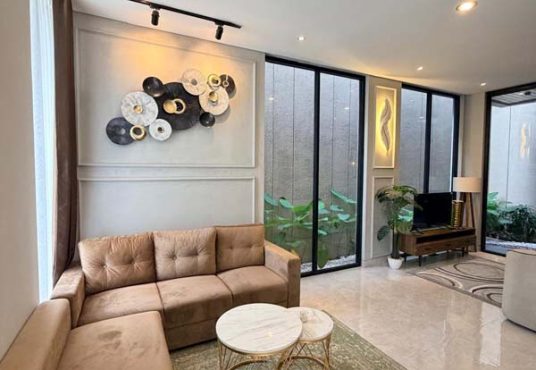 Rumah Baru Mewah 2 Lantai Kontemporer Full Furnished Jalan Kaliurang Km 9 Bakungan