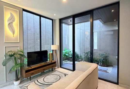 Rumah Baru Mewah 2 Lantai Kontemporer Full Furnished Jalan Kaliurang Km 9 Bakungan