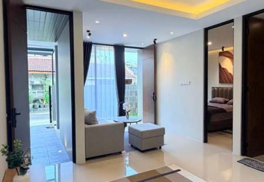 Rumah Baru Industrial Modern Furnished Dalam Perumahan One Gate System Jakal Km 14