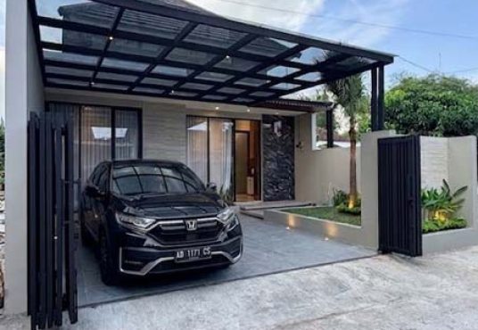 Rumah Baru Industrial Modern Full Furnished di Purwomartani