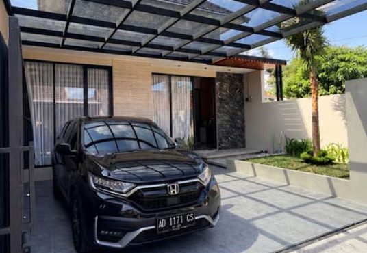 Rumah Baru Industrial Modern Full Furnished di Purwomartani