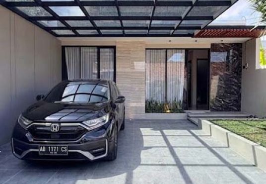 Rumah Baru Industrial Modern Full Furnished di Purwomartani