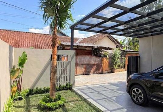 Rumah Baru Industrial Modern Full Furnished di Purwomartani