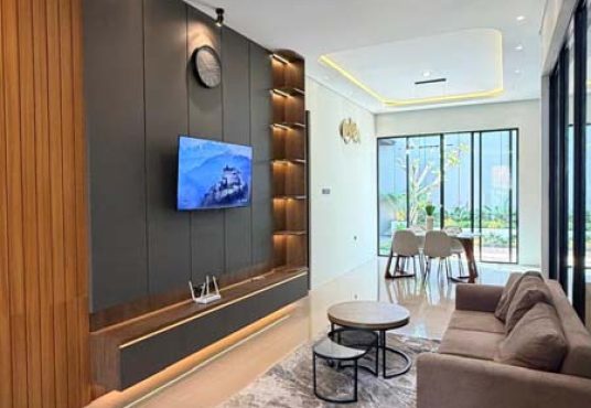 Rumah Baru Industrial Modern Full Furnished di Purwomartani