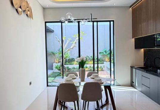 Rumah Baru Industrial Modern Full Furnished di Purwomartani