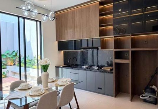 Rumah Baru Industrial Modern Full Furnished di Purwomartani
