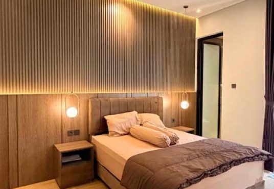 Rumah Baru Industrial Modern Full Furnished di Purwomartani