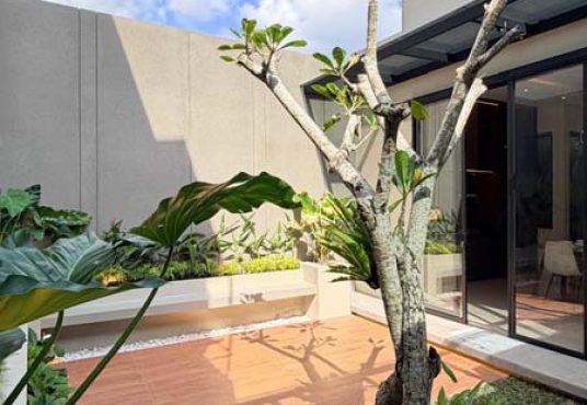 Rumah Baru Industrial Modern Full Furnished di Purwomartani